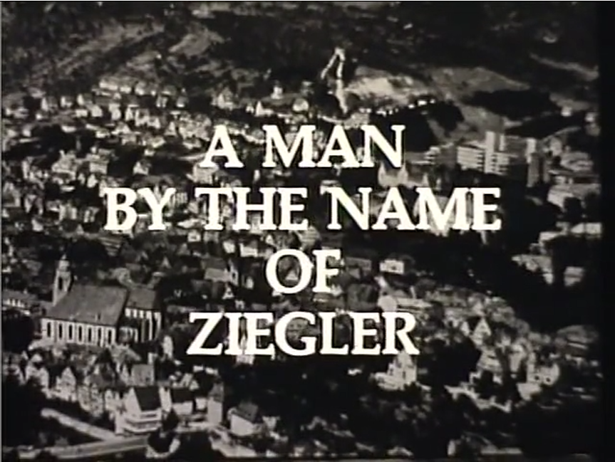 A Man By The Name of Ziegler
