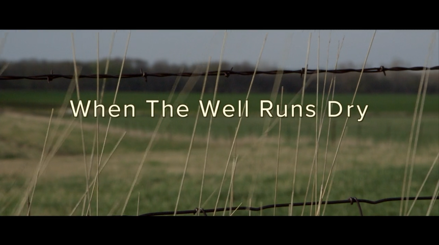 When the Well Runs Dry